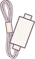 **Stickgarn:** Stickgarn, Stärke 40

Für dekorative Nähte.