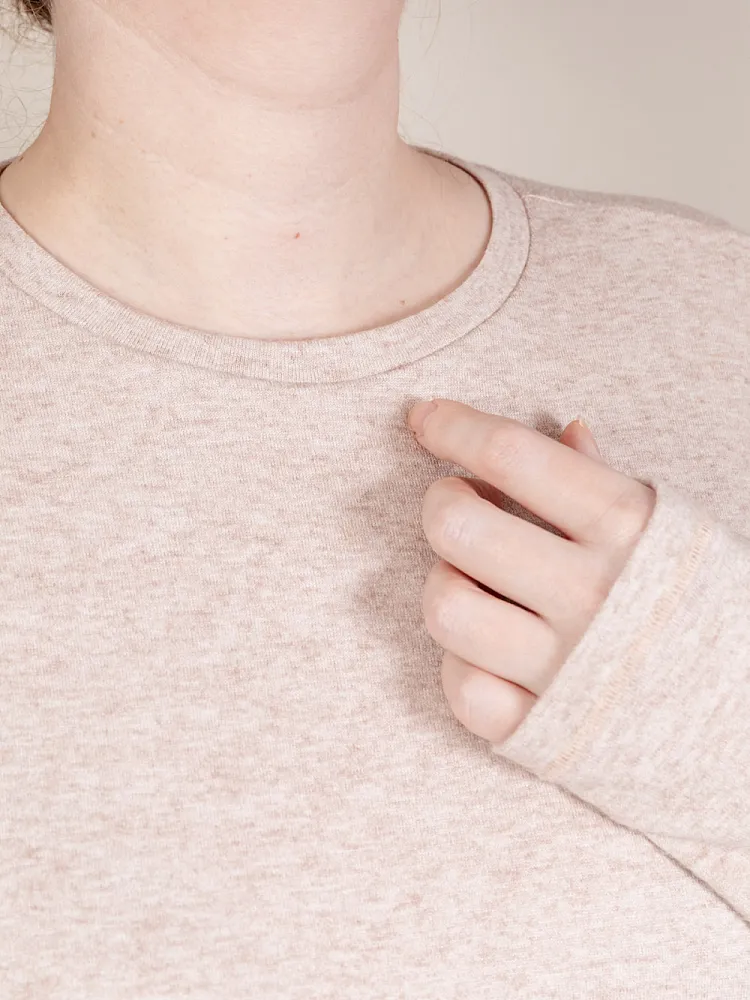 Longsleeve with Crew Neck (Relaxed Fit)