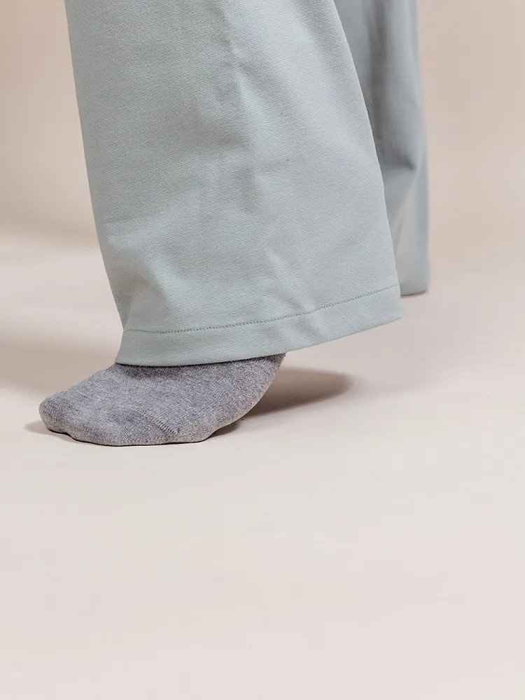 Mid-Rise Leggings mit Foldover-Bund und Flared Leg