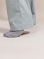 Mid-Rise Leggings mit Foldover-Bund und Flared Leg