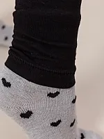 Mid Rise Leggings mit angesetztem Bündchen