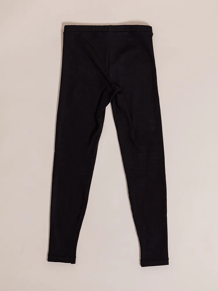 Mid Rise Leggings mit angesetztem Bündchen