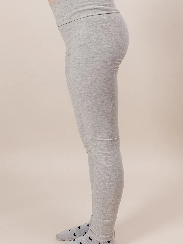 Mid-Rise Leggings mit Foldover-Bund