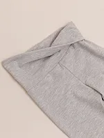 Mid-Rise Leggings with Foldover Waistband