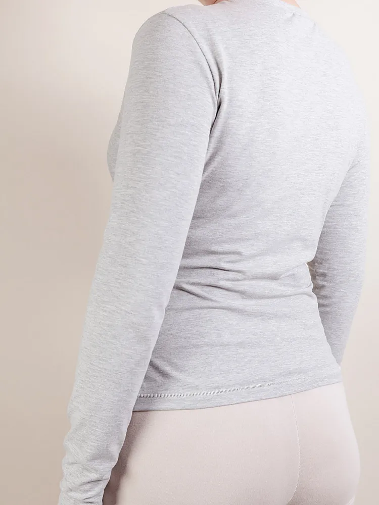 Longsleeve with Crew Neck (Slim Fit)