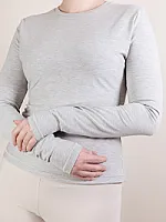 Longsleeve with Crew Neck (Slim Fit)