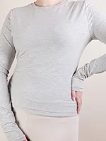 Longsleeve with Crew Neck (Slim Fit)