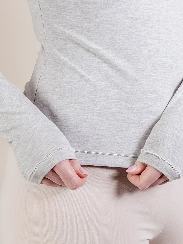 Longsleeve with Crew Neck (Slim Fit)