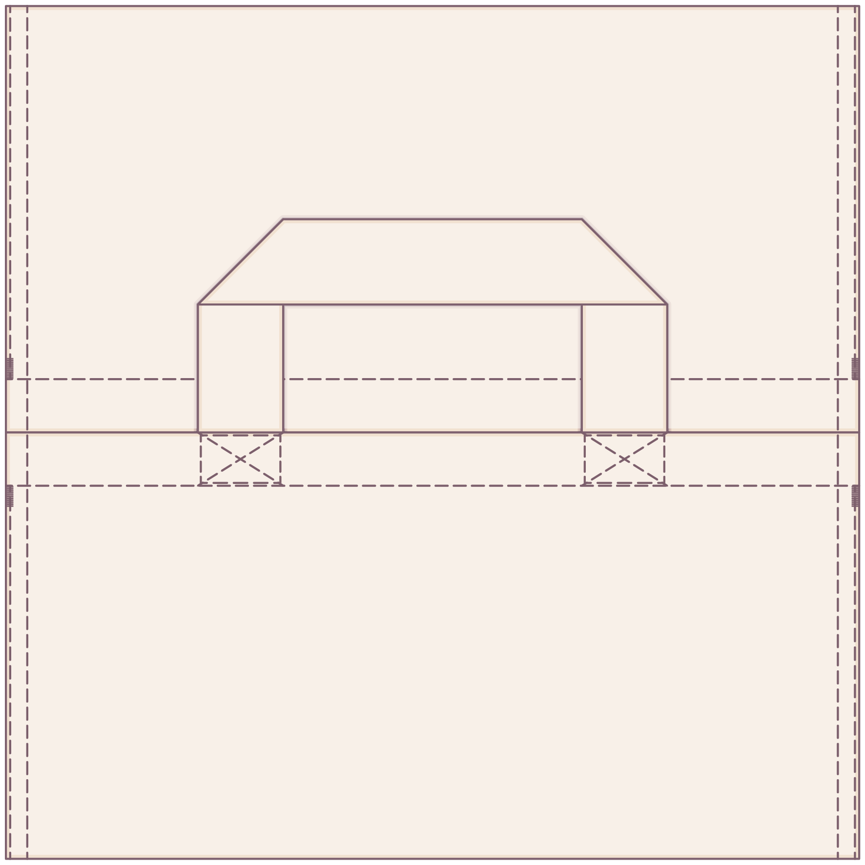 Kuchentasche - Technical Drawing