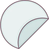 **Fabric C: 8 x 14 cm**

For the rocket windows. A contrasting fabric creates a nice effect.