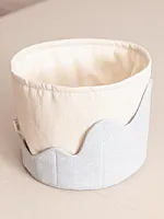 Utensilo mit Tunnelzug und Außentaschen “Wave”