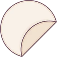 **Stoff A: 24 x 63 cm | 34 x 85 cm | 35 x 95 cm**

Wähle einen **robusten, nicht dehnbaren Stoff**, der sich gut verarbeiten lässt.

Verwende dehnbare Stoffe nur, wenn du bereits Erfahrung mit elastischen Materialien hast – besonders beim Steppen mit Füllung.