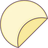 **Fabric B: Fabric scraps**

For the smiley appliqué.