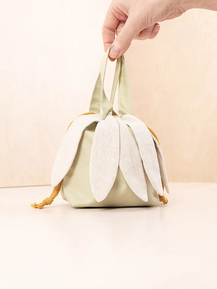 Daisy Bag with Drawstring