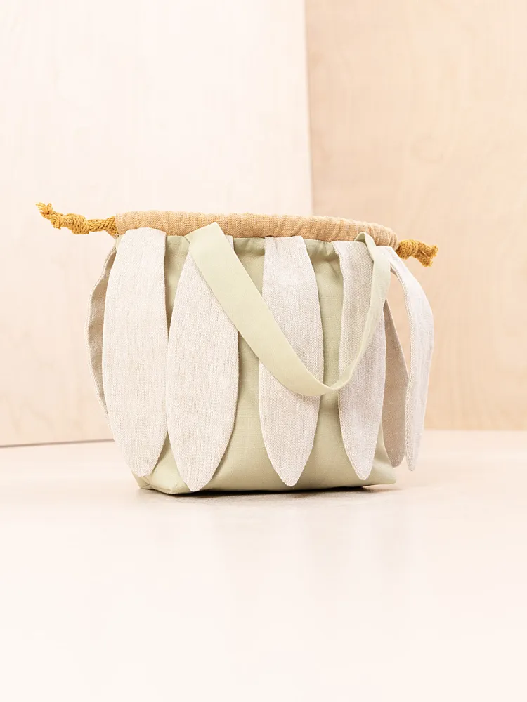 Daisy Bag with Drawstring