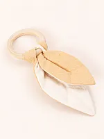 Beißring mit Blatt und Knisterfolie